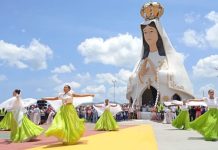 Inauguran el monumento más grande de la Virgen del Valle