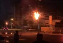 Reportan nueva explosión de transformadores