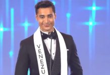 William Badell, primer finalista del Mister International 2023