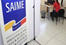 Despiden directores del Saime Coro y Punto Fijo