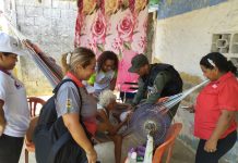 Voluntariado del SUAF continúa desplegado en el territorio falconiano