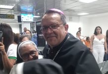 Tercer obispo de Punto Fijo llegó a Paraguaná