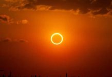 A estas horas para ver el eclipse en Venezuela el #14Oct