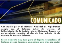 Fallece la jinete Jocketa durante carrera en Valencia