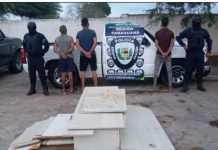 Tres detenidos por hurto a bienes del Estado en Jadacaquiva