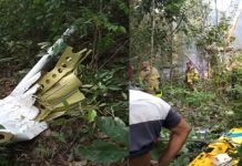 Mueren 12 personas al estrellarse un avión