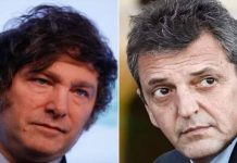 Massa gana la primera vuelta en Argentina