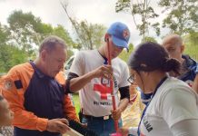 Más de 300 familias de Unión y Federación recibieron atención primaria por las lluvias