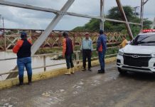 Río Coro retomó su cauce tras el desbordamiento