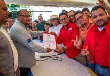PSUV Falcón ratifica su compromiso por la defensa del Esequibo ante el CNE
