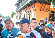 Jorge Rodríguez invitó a luchar por el Esequibo desde Falcón
