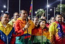 Jornada electoral por el Esequibo inició con la izada del tricolor