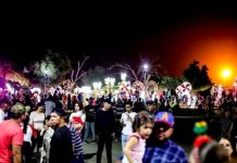 La navidad llegó a Puerta Maraven con el tradicional encendido de luces