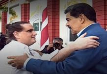 Álex Saab es recibido en Miraflores