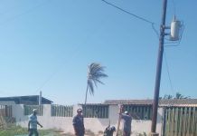 Ejecutan proyecto de mejoras del sistema eléctrico en Buchuaco