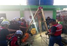 Mueren Ahogados adolescente y bombero en pozo artesanal