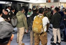 Llegan 207 venezolanos repatriados desde México