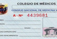 Comercializaba certificados médicos viales en Facebook