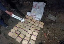 Lo agarraron con 50 panelas de marihuana