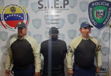 Polimiranda lo detuvo por agredir a su pareja