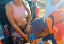 Lesionada mujer durante vuelco en Buchuaco