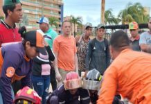 Arrollado adolescente en Tucacas