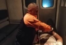 Chocó contra un poste en Yaracal