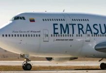 Esto cobra Argentina a Venezuela por el estacionamiento del avión Emtrasur