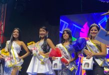 Coronadas reinas infantiles y juveniles del Carnaval La Vela 2024