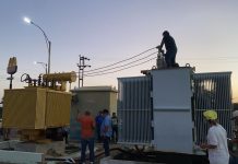 Llegó la electricidad a la urbanización Zarabón