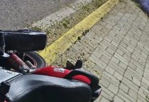 Cinco lesionados por deslizamiento de moto la tarde del domingo