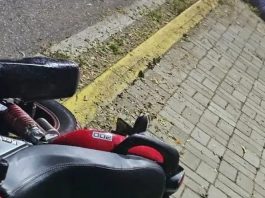 Cinco lesionados por deslizamiento de moto la tarde del domingo