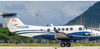 Avioneta cae en el Lago de Maracaibo y mueren los ocho tripulantes