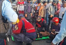 Colisión de motos dejó dos lesionados en Tucacas