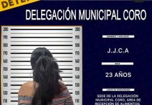 Detenida mujer que intentó pasar droga en el Cicpc Coro
