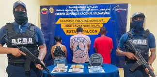 Detienen a distruidores de droga en Chichiriviche