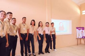 Estudiante del Liceo Nacional Guadalupe Valles de Guigñan presentaron sus proyectos