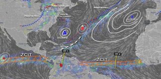 Onda tropical interactúa con la Zona de Convergencia