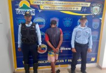 Polifalcón aprehendió a hombre por violencia de género en Sanare