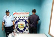 Polifalcón lo agarró hurtando el cable del alumbrado público en Punto Fijo