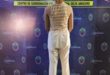 Presa mujer que le cayó a correazos a su pareja