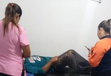 Se cortó la barbilla en San Pedro de Buchivacoa