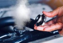 Se quemó con el agua del radiador del carro