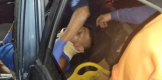 Una niña y un adulto lesionados durante accidente en Punto Fijo