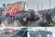 Choque entre cisterna y una Fortaleza deja un lesionado en Coro