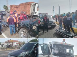 Choque entre cisterna y una Fortaleza deja un lesionado en Coro