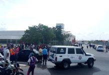 Colisión de vehículos dejó cuatro lesionados en la avenida Jacinto Lara