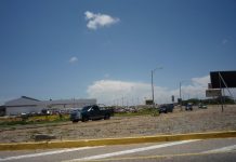 Deslizó en la moto en el distribuidor EL Sabino