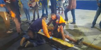 Esto ocurrió la noche del sábado en el centro de Punto Fijo