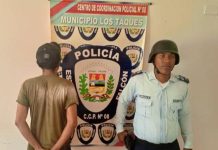 Hombre agredió física y verbalmente a su pareja en Los Taques